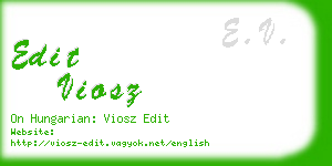 edit viosz business card